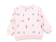 Name It parfait pink ice and rainbows sweatshirt